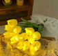 10pcs LED Tulip Lamp, Ambient Sense Table Lamp with Simulation Bouquet Night Light for Room Decoration