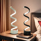 1pc Unique Spiral Design Table Lamp - Soft Night Light, Original Art Piece, Perfect Christmas Gift, Surprise Yourself with Its Modern Style and Ambiance