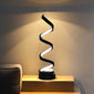 1pc Unique Spiral Design Table Lamp - Soft Night Light, Original Art Piece, Perfect Christmas Gift, Surprise Yourself with Its Modern Style and Ambiance