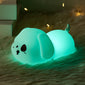 Cute Puppy Night Light, Silicone Soft Touch, Light Up When Tapped, 1200mAh Battery, For Home, Living Room Decoration, Desk Lighting Table Lamp, Gift For Halloween, Christmas, Birthday, For Camping, Party Light