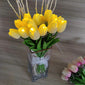 10pcs LED Tulip Lamp, Ambient Sense Table Lamp with Simulation Bouquet Night Light for Room Decoration