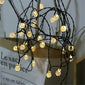 Solar Bubble Balls Lamp String Lights Outdoor Water Drops Outdoor Waterproof Orb Christmas Lights Patio Holiday Party