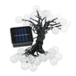 Solar Bubble Balls Lamp String Lights Outdoor Water Drops Outdoor Waterproof Orb Christmas Lights Patio Holiday Party