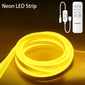 Neon LED Strip 8m 16m 24V 120leds/m LED Strip Dimmable 3000K 6500K Waterproof Flexible Silicone LED Strip For Outdoor Lights