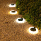 4 Pack Solar Garden Light,Waterproof Outdoor Lights, Ground Lawn Lamp for Pathway,Patio,Walkway,Path,Driveway,Landscape Lighting