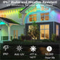 Permanent Outdoor Lights lP67 Waterproof with App Control Remote DlY SceneModes Christmas Holiday Daily String Light