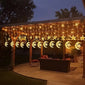 Solar lamp string LED -moon Ramadan curtain lamp string waterproof I solar fairy lamp wedding decoration