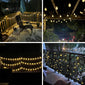 Solar String Lights Outdoor Bubble Ball Lighting String 8 LIghting Modes for Garden Wedding Birthday Holiday Theme Decoration