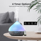 500ml Ultrasonic Air Humidifier Aromatherapy mist Essential Oil Diffusers 14 multicolor LED night lights with 6 oils for home