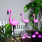 ABS Flamingo Decor Solar String Lights Environmentally Friendly And Waterproof Pink Flamingos Pack of 3