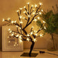 Bonsai Tree LED Light Room Decor Night Light USB Small Table Lamp For Dining Table Decoration Bedroom Atmosphere Decoration Autumn Thanksgiving Decoration Eid Al-Adha Mubarak