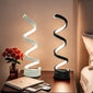 1pc Unique Spiral Design Table Lamp - Soft Night Light, Original Art Piece, Perfect Christmas Gift, Surprise Yourself with Its Modern Style and Ambiance