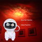 1pc Gypsophila Astronaut Spaceman Star Projector Night Light, Ceiling Table Lamp for Boy Room Bedroom, Birthday Holiday Gift