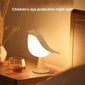 1pc Cute Bird LED Desk Lamp, Three-level Adjustable Bedside Lamp, Aromatherapy Lamp, Rechargeable Touch Control Table Lamp, Magpie Bird Night Light (maple Color)